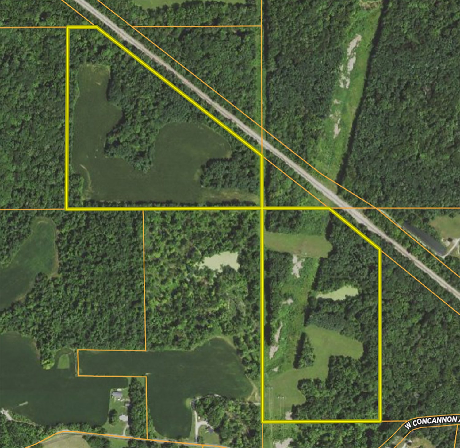 52.2 Acres in Vigo County Woods, Stocked Fishing Pond & Tillable