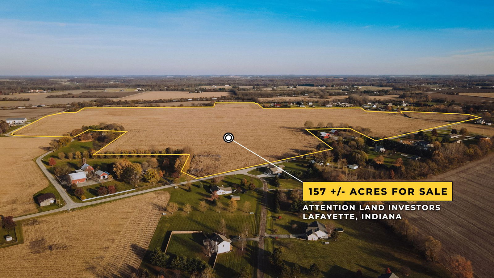 Transitional Land for Sale Lafayette, Indiana Tippecanoe County Farms